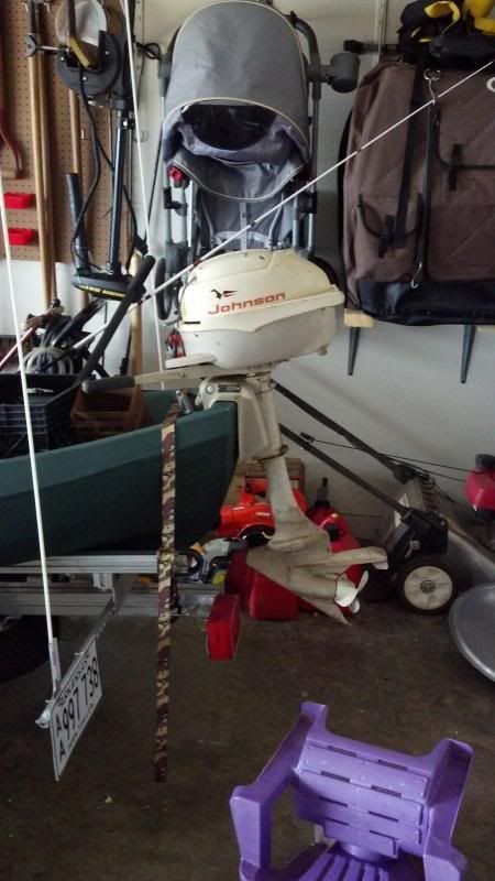 1961 Johnson Seahorse 3HP Outboard Motor * | Arkansas Hunting