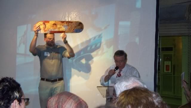 Live auction of Rays Board