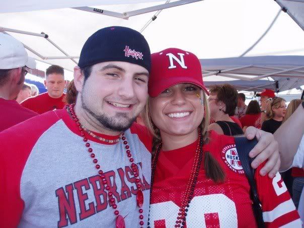 TWO OF THE BIGGEST HUSKER FANS Pictures, Images and Photos