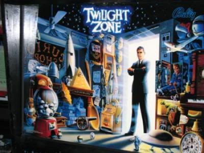 twilight zone backglass