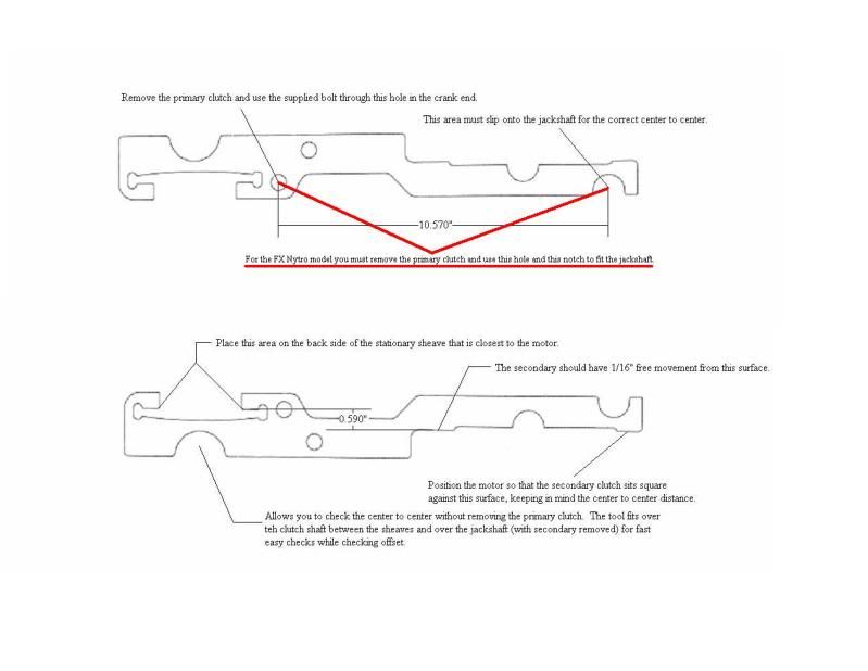 Nytro fx clutch alignment tool TY4stroke Snowmobile Forum Yamaha