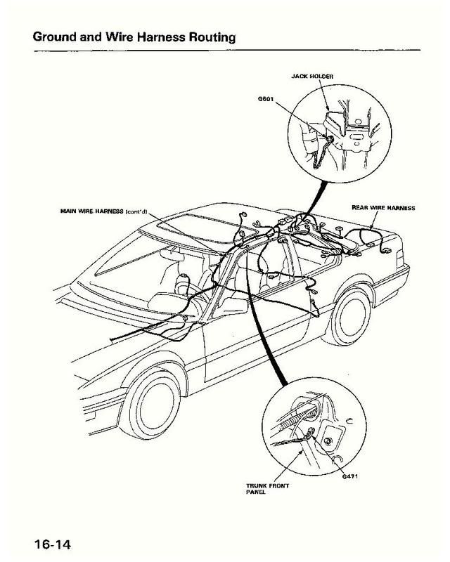 SI wire harness photos whanted! - Honda Prelude Forum : Honda Prelude