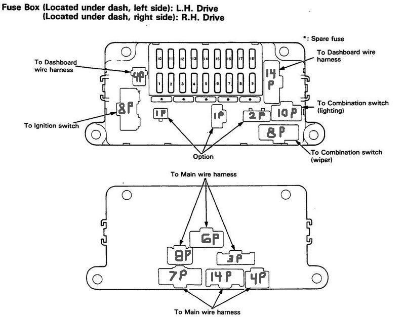 SI wire harness photos whanted! - Honda Prelude Forum : Honda Prelude