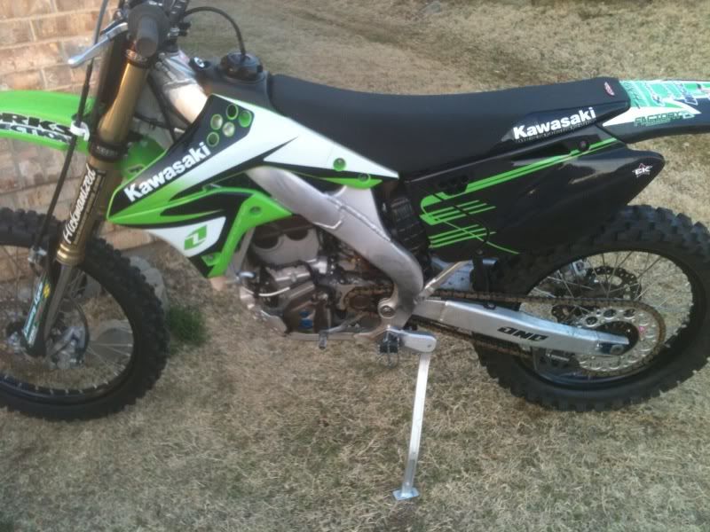 Pro Moto Billet kickstand KX250F ThumperTalk