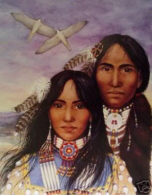 AMERICAN INDIAN MAN/WOMAN Pictures, Images and Photos