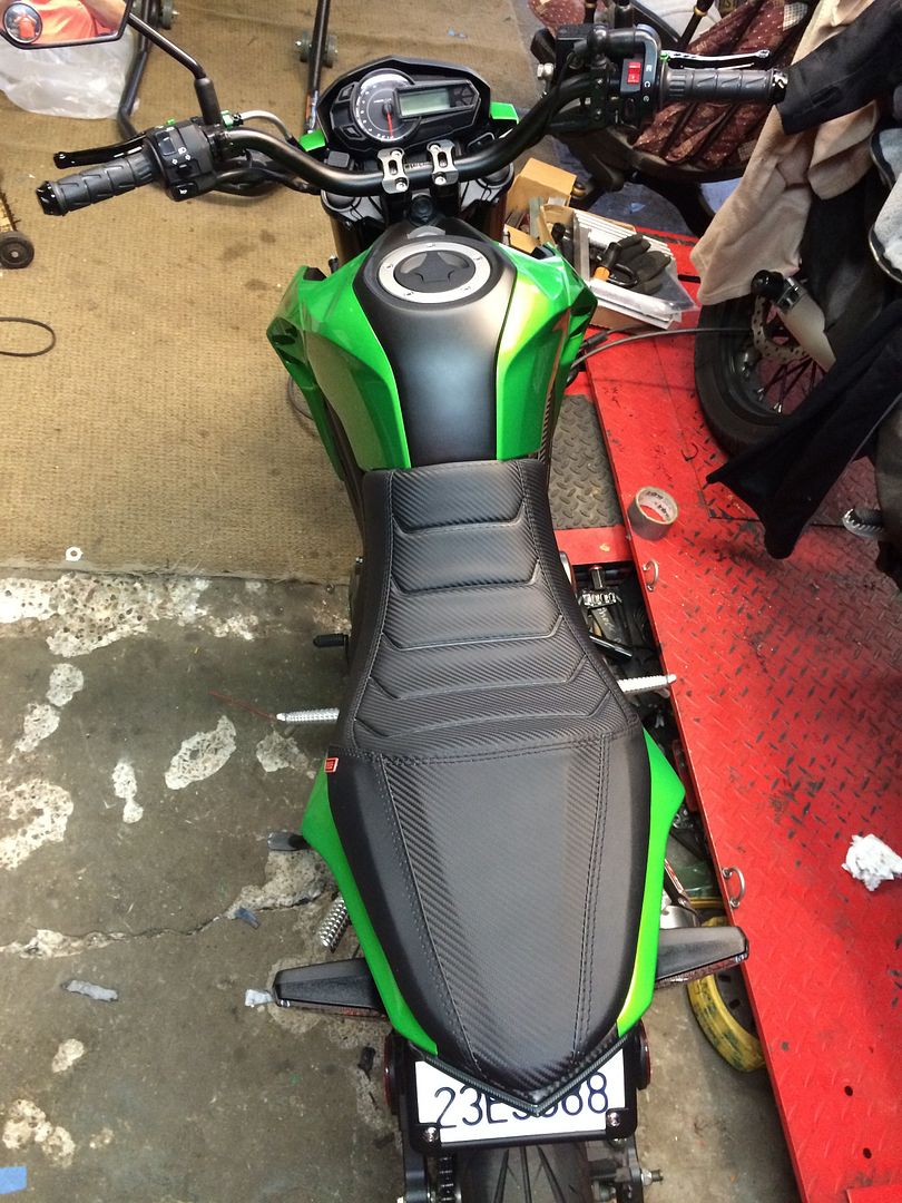 z125 pro seat