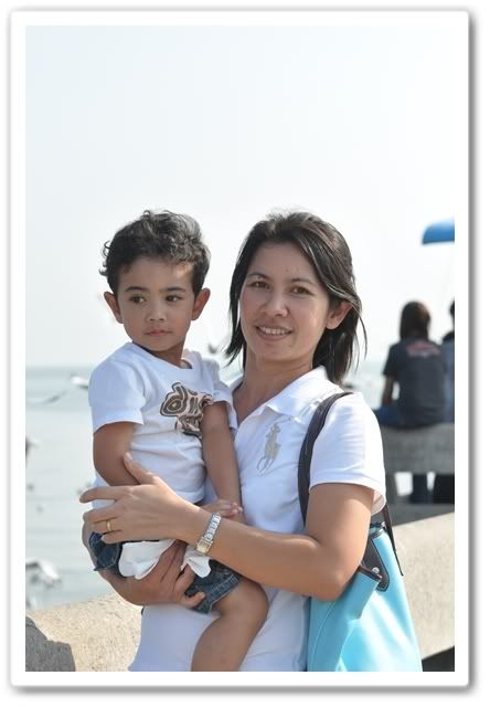 ลูกปุณไปดูนกนางนวลที่บางปูครับ