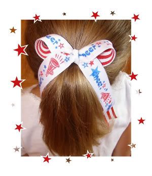 ponytail holders for girls. Cheerleader Ponytail