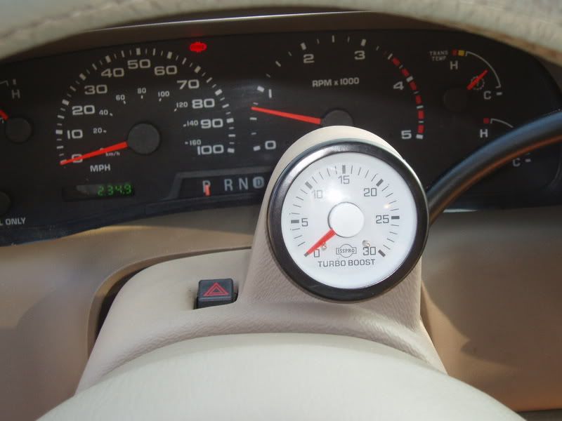 Steering Column Gauge Pod Pics Please Ford Powerstroke Diesel Forum