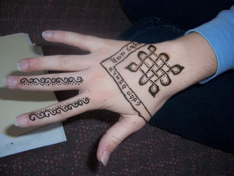 Elven Archer Henna -- Paste On Pictures, Images and Photos
