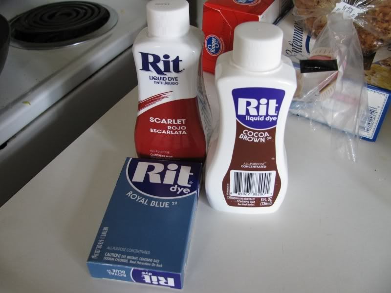 Cherry Red Vs Scarlet Rit Dye