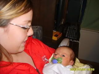 ma and baby justin