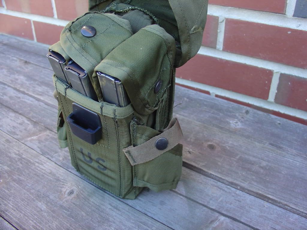 Older USGI 30 round magazine pouches