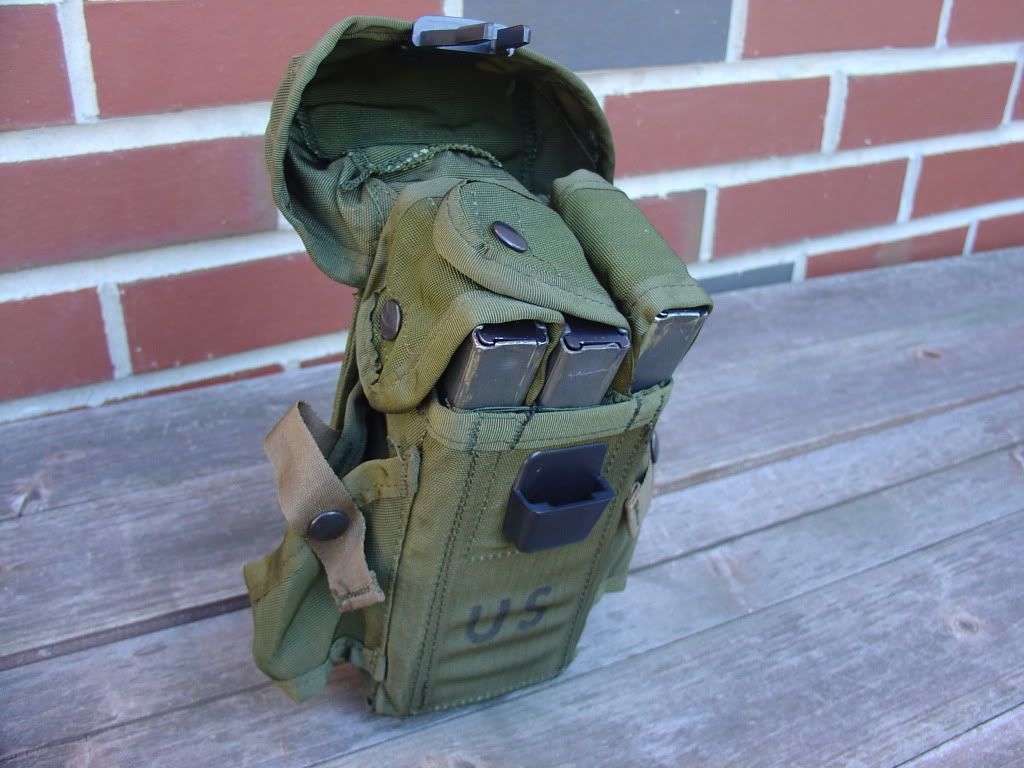 Older USGI 30 round magazine pouches