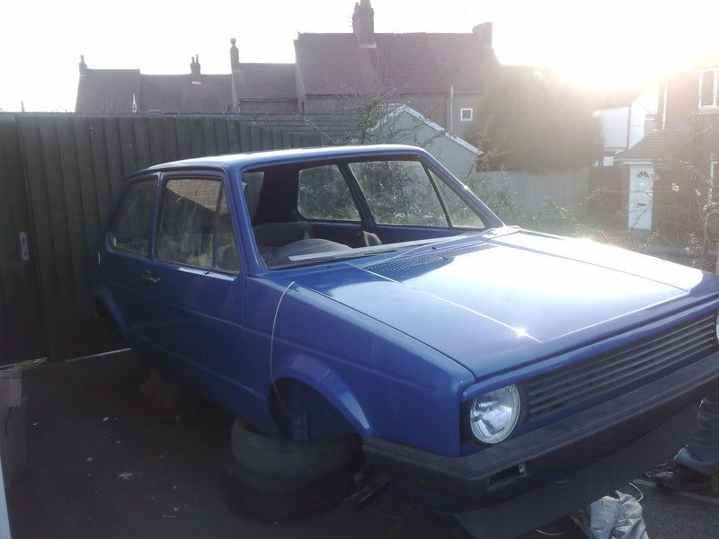 A mk1 golf cabby