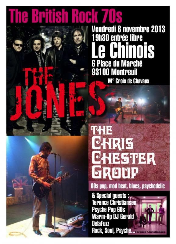 The Jones + Chris Chester Group + Terence Christiansen