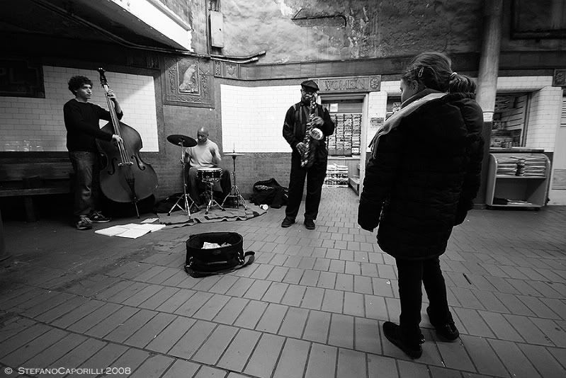 jazz in the subway of NY