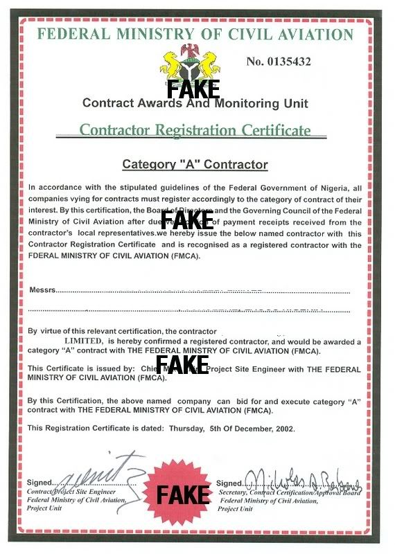 Document Fraud (Misrepresentation)