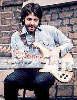 McCartney's basses/guitars