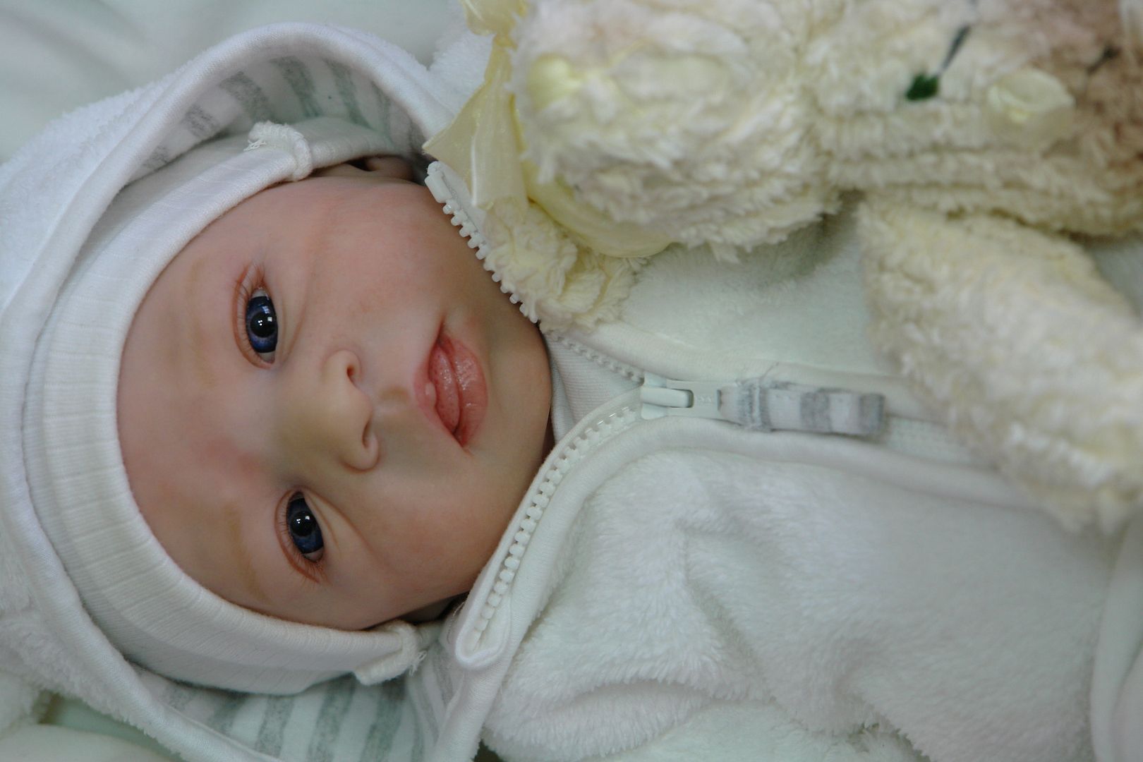 FRN So Real Gorgeous Reborn Baby Boy Jamie by Olga Auer