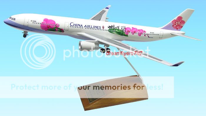 200 China Airlines A330 300 Butterfly Orchid B 18305  