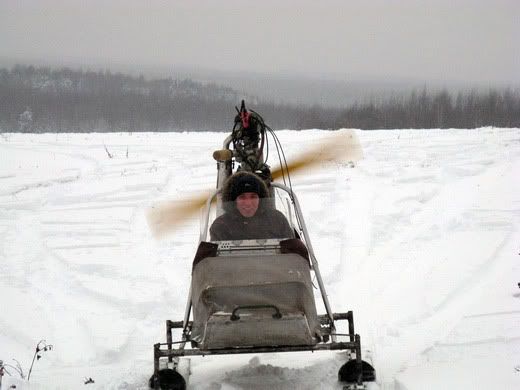 Russia, aerosani