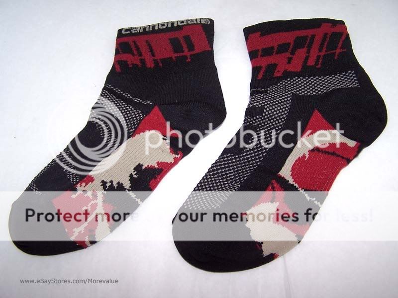 New Cannondale All Mountain Cycling Socks Reinf Toe S  